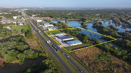 30,540 SF with 10.22 Acres, 3 Buildings and Vacant Land on US 92 Lakeland