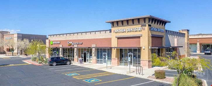 Retail Shop Space Available for Lease in Anthem Arizona