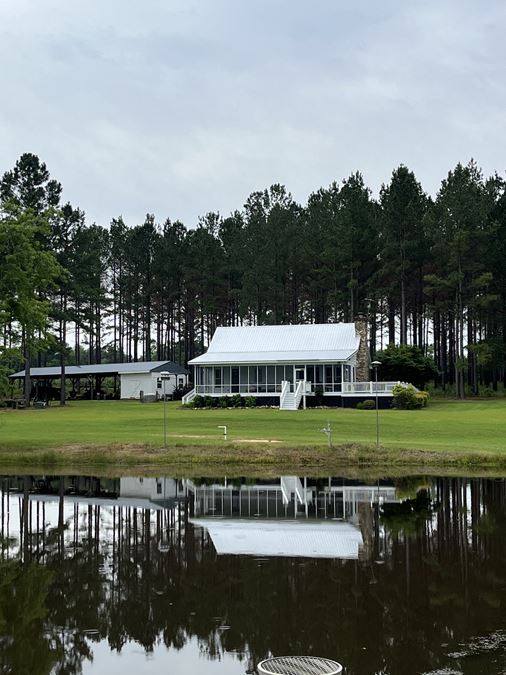 182 Acres Timberland with Cabin & Ponds