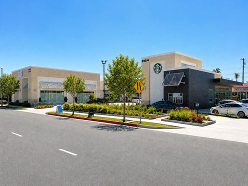 Remodeled South Bay Shopping Center
