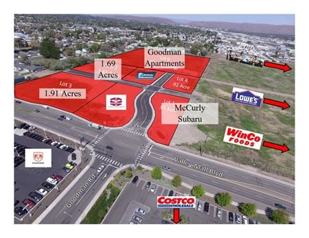 VacantLand space for Sale at NKA W Valley Mall Blvd in Yakima