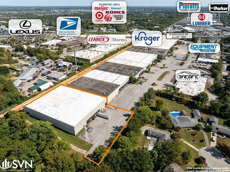 50,800 SF of Class A (High Bay) Warehouse Space