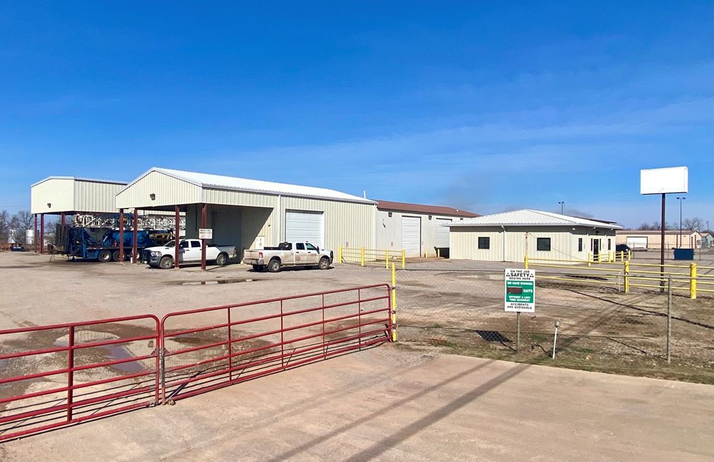 +/-14,500 SF Crane-Service Office Warehouse on +/-2 Acres Fenced