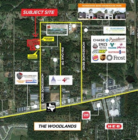 VacantLand space for Sale at 0 Horseshoe Bend in Conroe