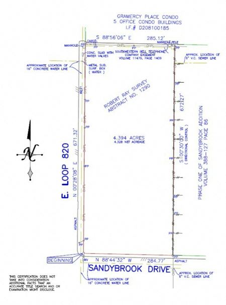 VacantLand space for Sale at 107 East Loop 820 in Fort Worth