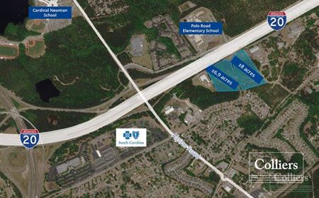 Two development sites on I-20 frontage road - Columbia