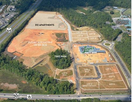 Commercial space for Sale at Northwood High School Rd &amp; US 15-501 in Pittsboro