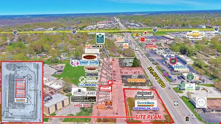 Photo of commercial space at 701 - 725 NW Highway 7 in Blue Springs