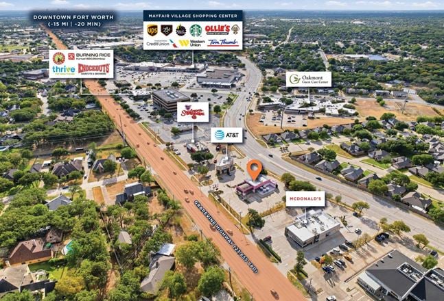 REO QSR Sale: Former ChickFila BOX - Dallas/Fort Worth