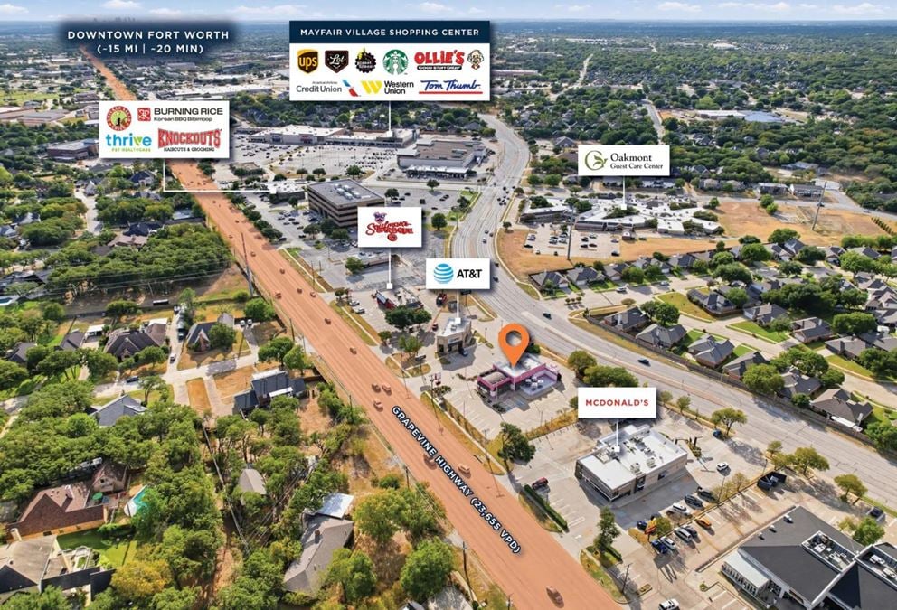 REO QSR Sale: Former ChickFila BOX - Dallas/Fort Worth