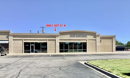 Retail space for Rent at 1560 E. 61st St. N. in Park City