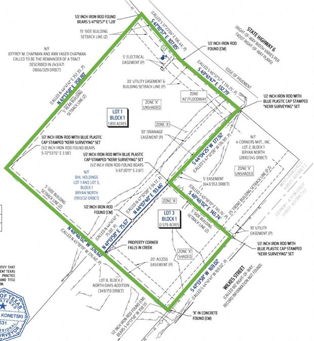 2.42 AC on Earl Rudder Freeway