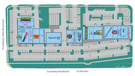 Retail space for Rent at 10945-11029 Causeway Boulevard in Brandon