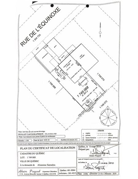 VacantLand space for Sale at 1415 Rue de l'Équinoxe in Québec
