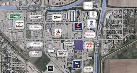 VacantLand space for Sale at 410 & 424 41 Street South in Lethbridge