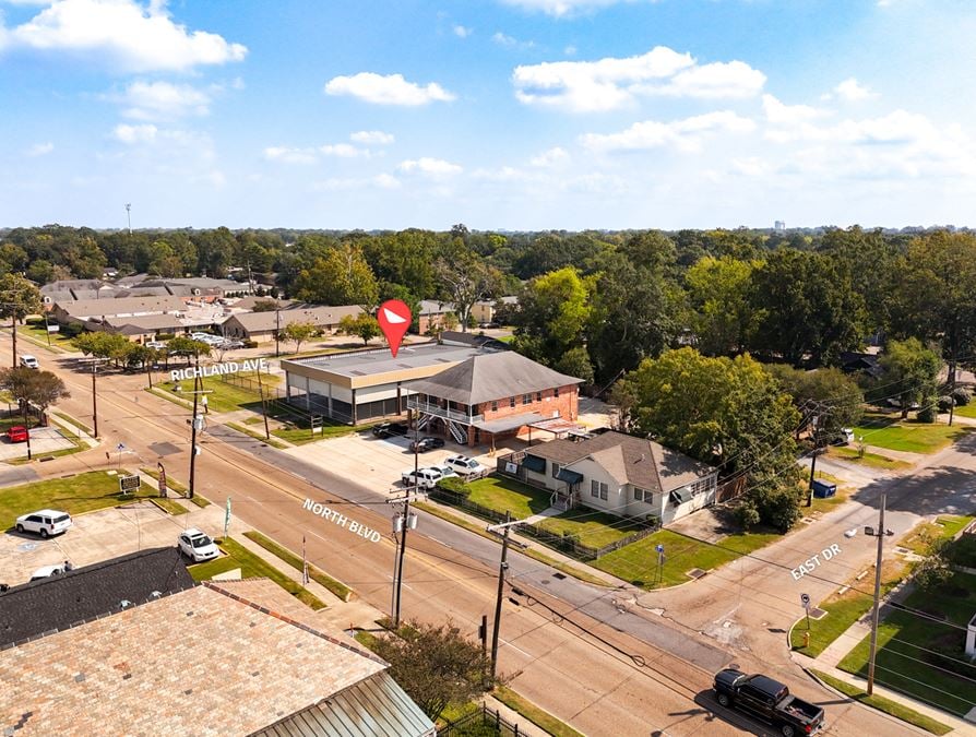 Parking Lot with Covered Area in Mid-City