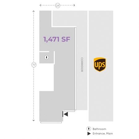 Retail space for Rent at 1714 Franklin St in Oakland
