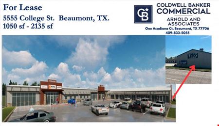 Photo of commercial space at 5555 College St in Beaumont