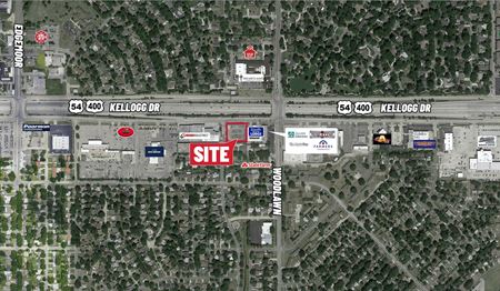 Commercial space for Rent at 6315 E. Kellogg (Kellogg &amp; Fabrique SE/c) in Wichita