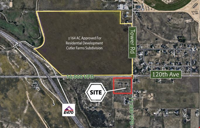 Land space for Rent at 11955-11965 Tower Rd in Commerce City