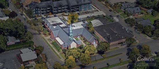 A 16,929 SF church on a 0.42-acre lot