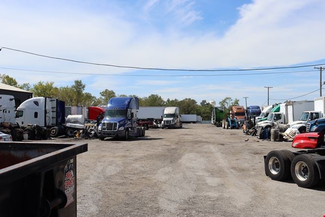 Truck Shop and Truck Trailer Yard