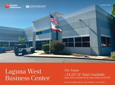 Office space for Rent at 2218 Kausen Drive in Elk Grove