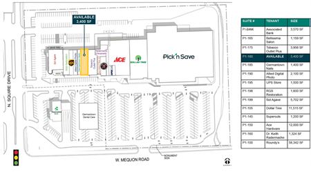 Photo of commercial space at N122 W16200 Mequon Road in Germantown