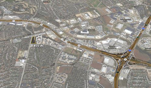 5.6 AC Corner Site | Hunt Ln & Vista West | Owner Financing & Build-to-Suit