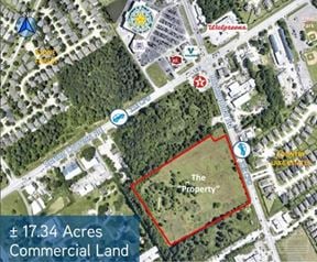 For Sale | ±17.34 AC Commercial Land