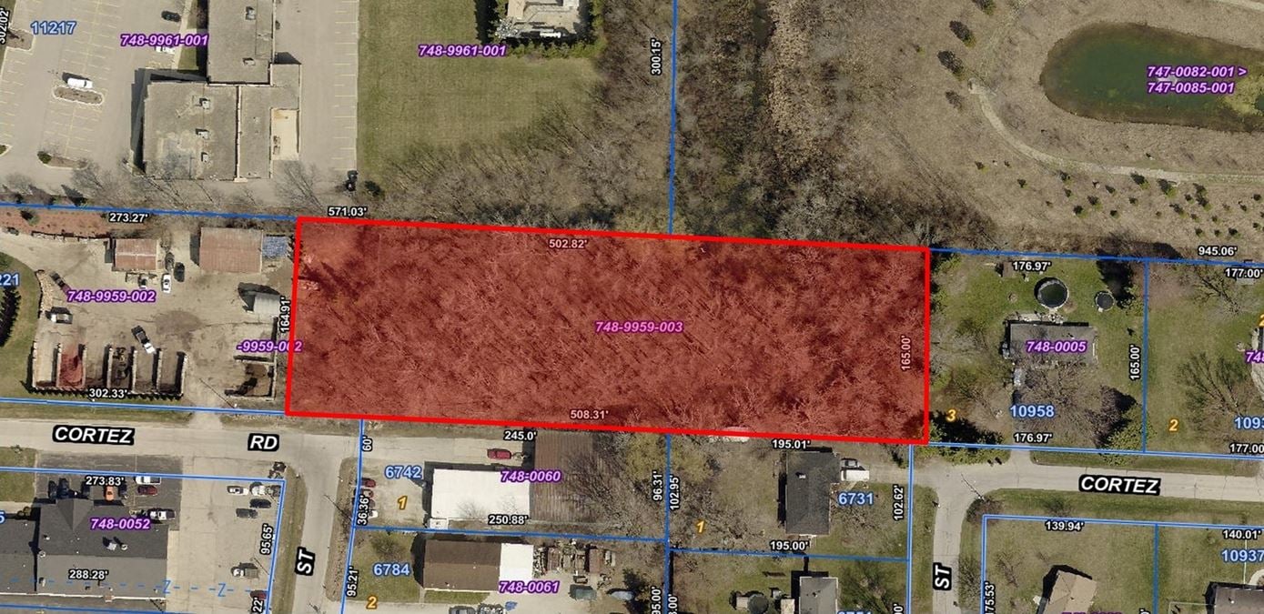 +/- 1.97 Acres off of W Forest Home Ave