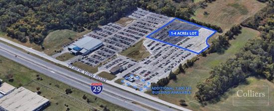 Industrial Land for Lease - 1-4± Acre Parking Lot
