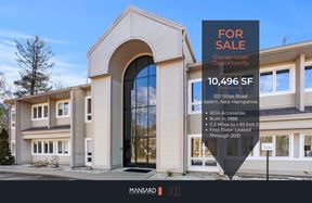 PENDING | Owner-User Opportunity | Professional Office Building | I-93 Exit 2 | CIB Zoning