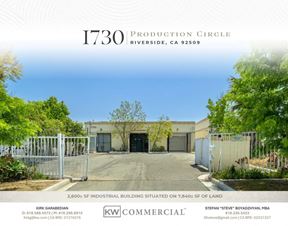 1730 Production Circle, Jurupa Valley, CA 92509