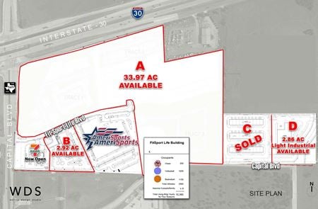 VacantLand space for Sale at 3101 Fit Sport Life Boulevard in Rockwall