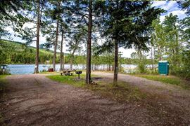 1.5 Acre Lot with Johnson Creek Frontage near Swan Lake
