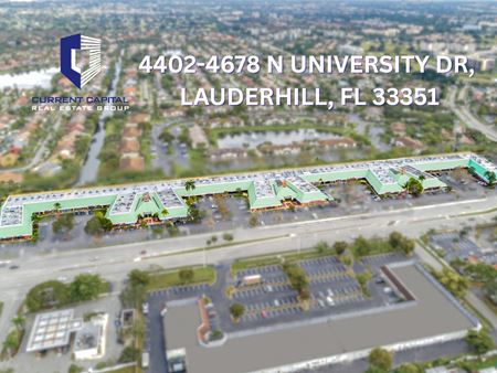 Photo of commercial space at 4402-4678 North University Drive in Lauderhill
