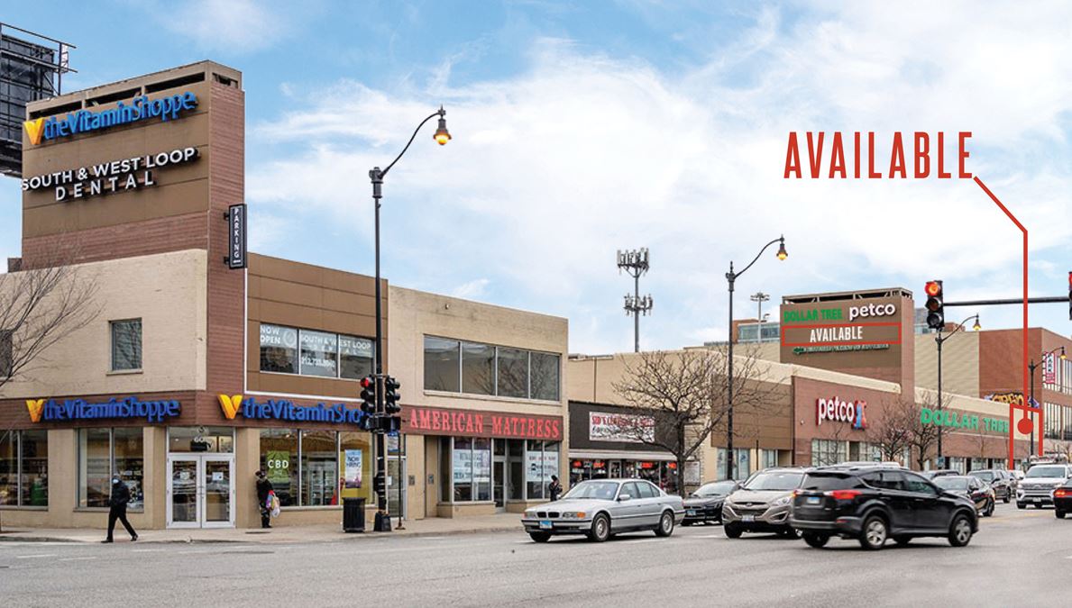 Roosevelt Galleria 627 W. Roosevelt Road Retail Space