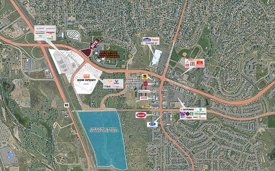 Mesa Ridge Parkway and Syracuse Street - NWC