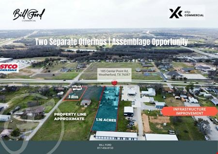 VacantLand space for Sale at 185 Center Point Rd in Weatherford