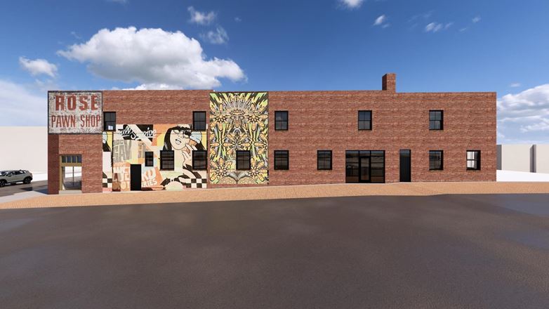 316 E 2nd St - Rose Pawn Historic Renovation - Office