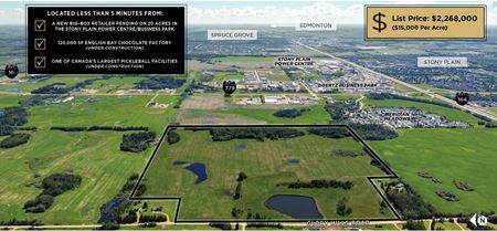 VacantLand space for Sale at 53106 Range Road 11 in Stony Plain