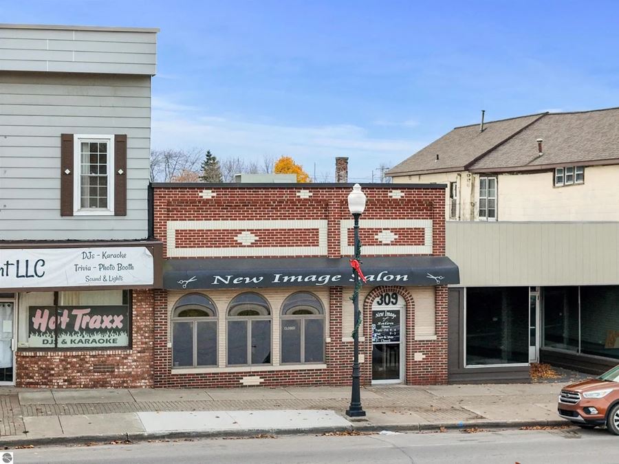 Historical Building (2,050 SF) and Business (Hair Salon)
