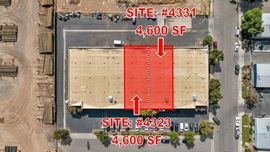 (2) Open Warehouse Spaces in Bullard Industrial Park
