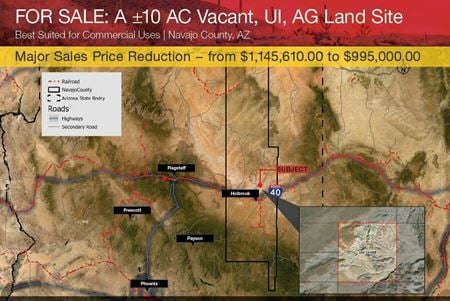 Photo of commercial space at ±.30 Miles W of Olympic & ±.06 Miles N of Jan Rd in Holbrook