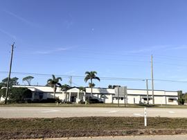 Warehouse / Flex Space with Office – High-Visibility Tamiami Trail Location