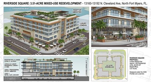 North Fort Myers Redevelopment Assemblage (4 Parcels)