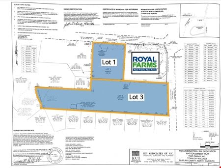 VacantLand space for Sale at 758 E Southerland Street - NC Hwy 41 in Wallace