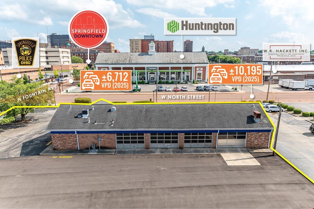 REIT Sale | Former Tire Choice | 16K VPD | Downtown Springfield