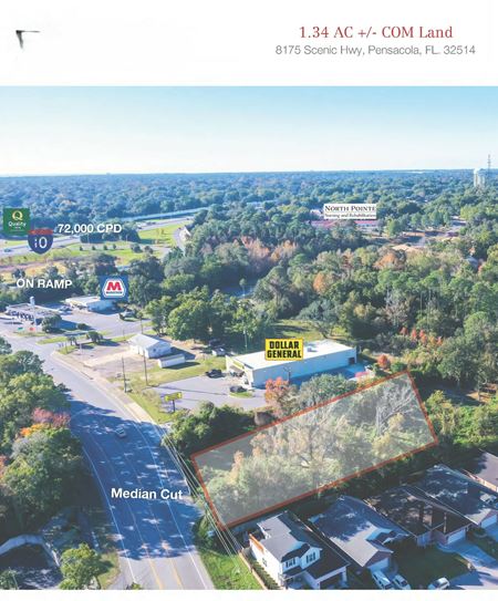 VacantLand space for Sale at 8175 Scenic Hwy in Pensacola